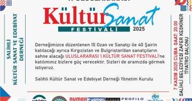 1.ULUSLAR ARASI KÜLTÜR SANAT FESTİVALİ